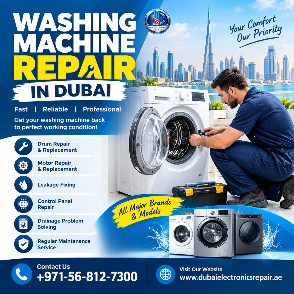 Washing Machine Repair in Dubai