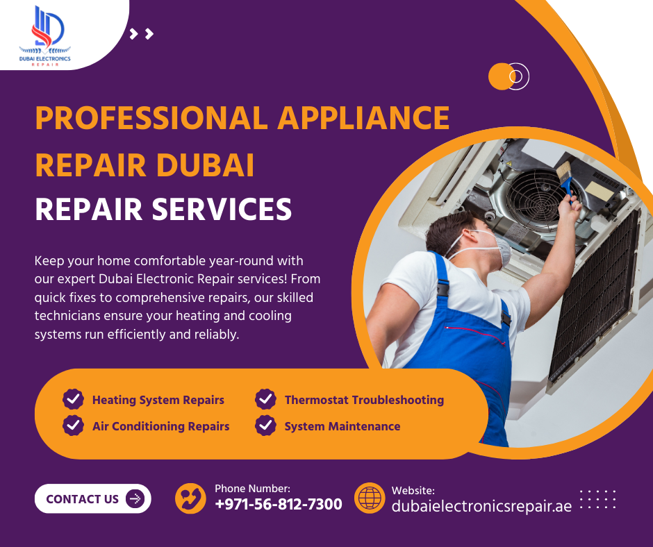 Professional appliance repair Dubai