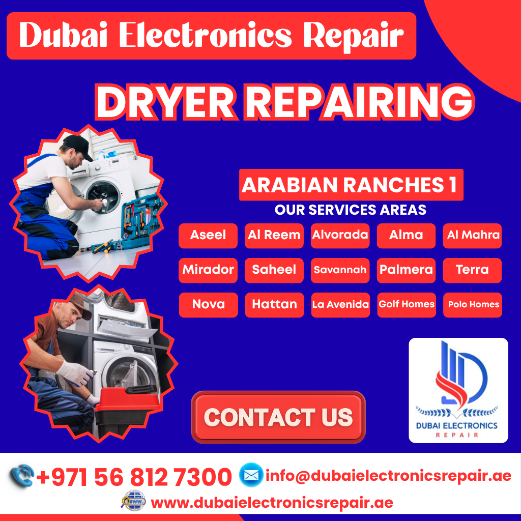 Dryer Repairing Arabian Ranches 1