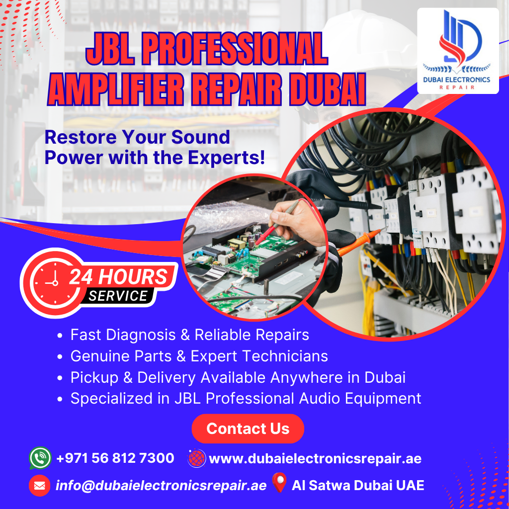 JBL Professional Amplifier Repair Dubai
