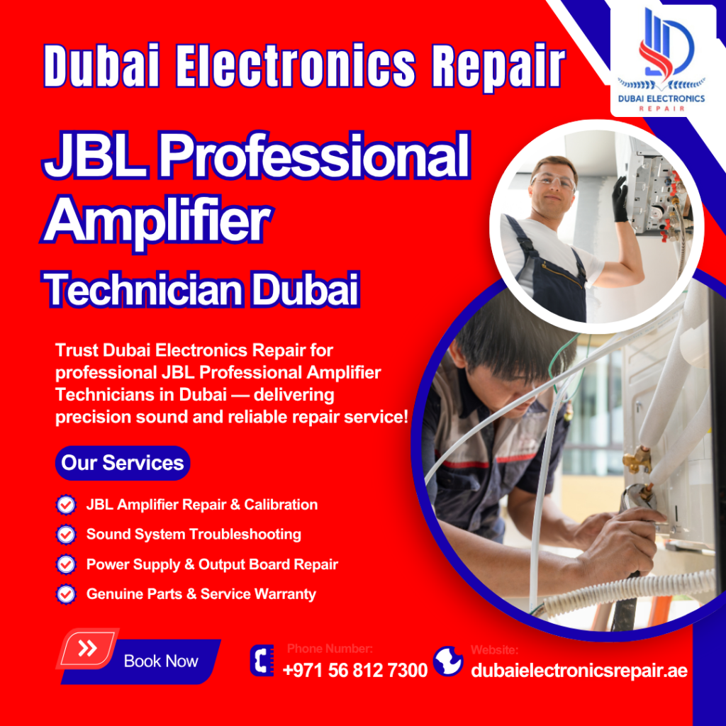 JBL Professional Amplifier Technician Dubai