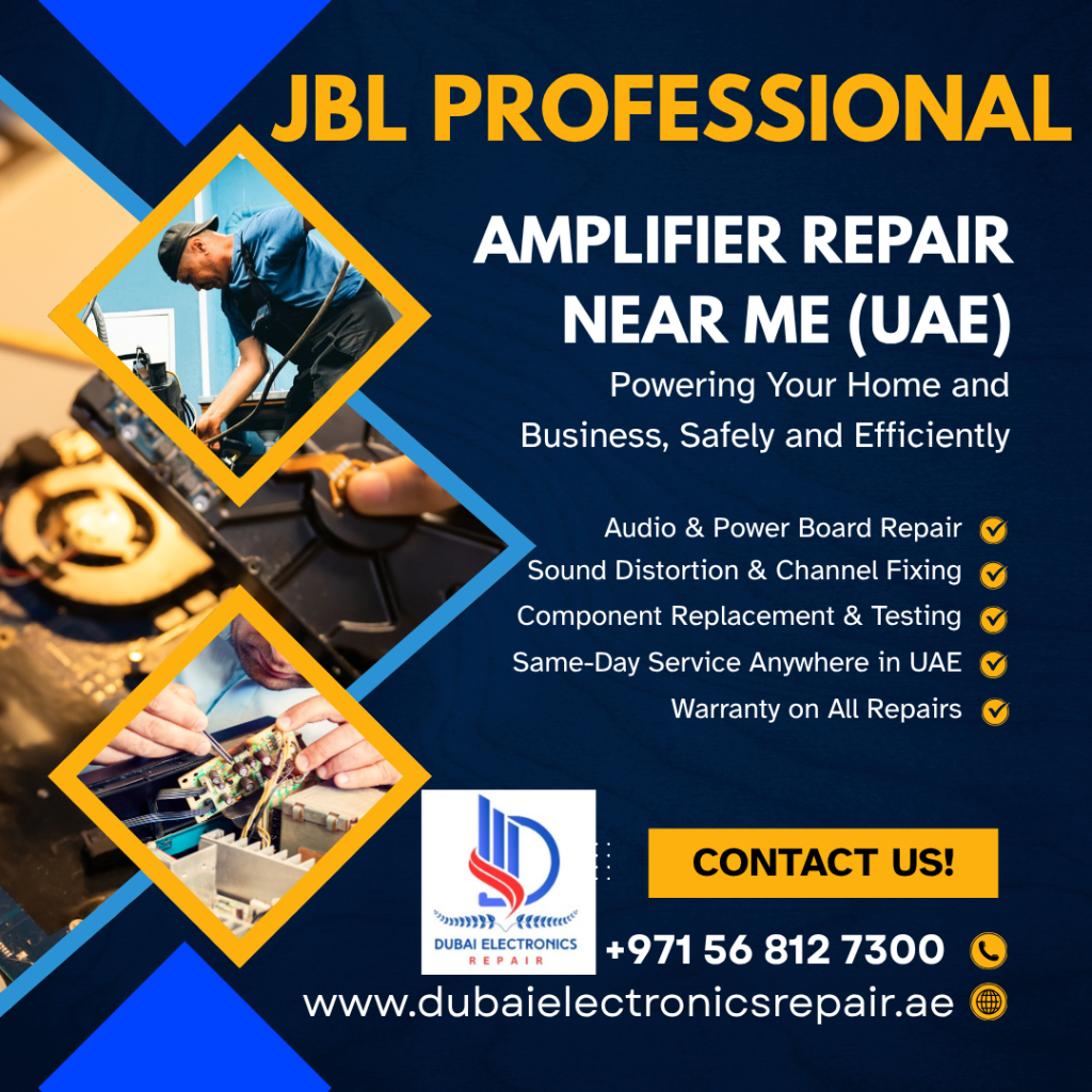 JBL Professional Amplifier Repair Near Me (UAE)