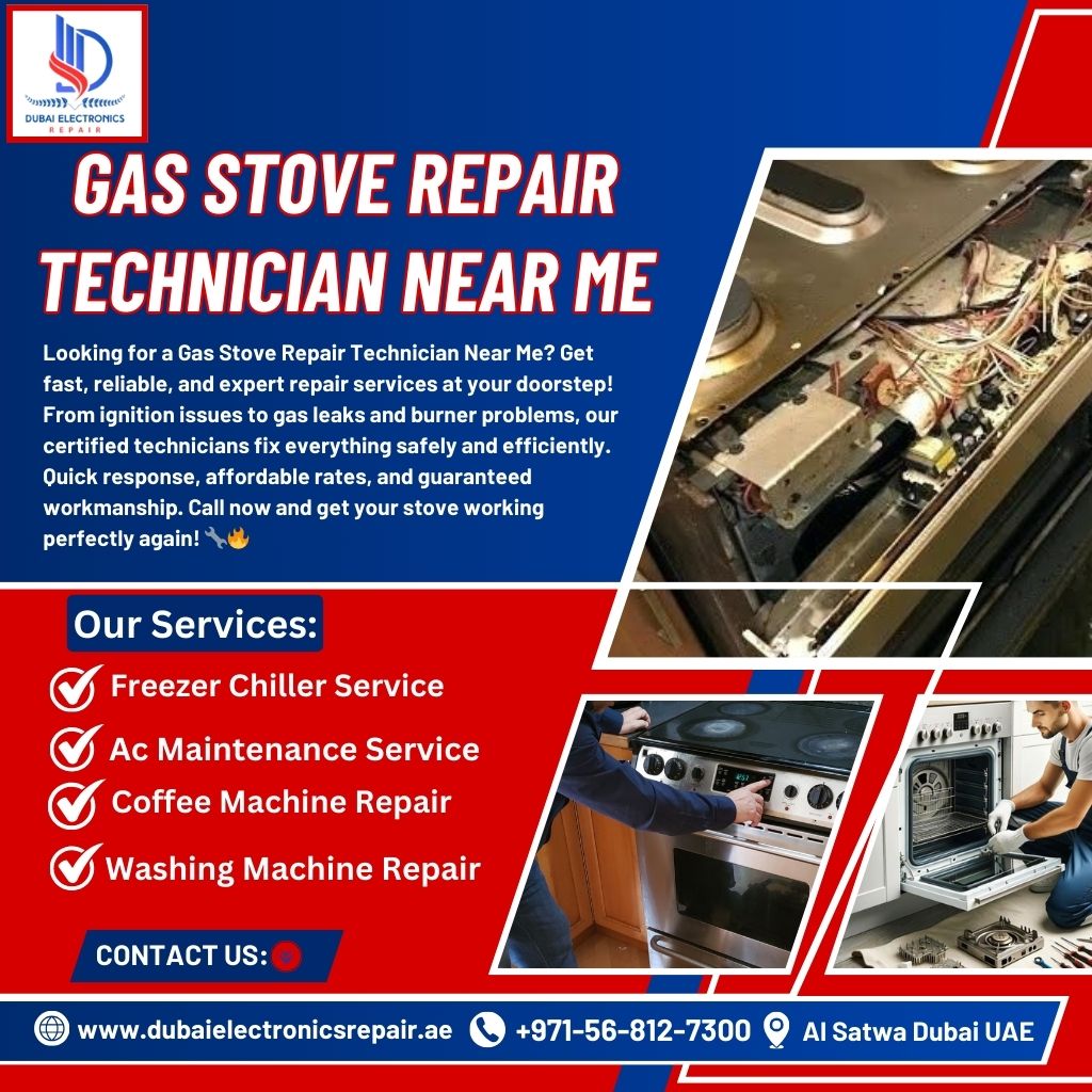 Gas Stove Repair Technician Near Me