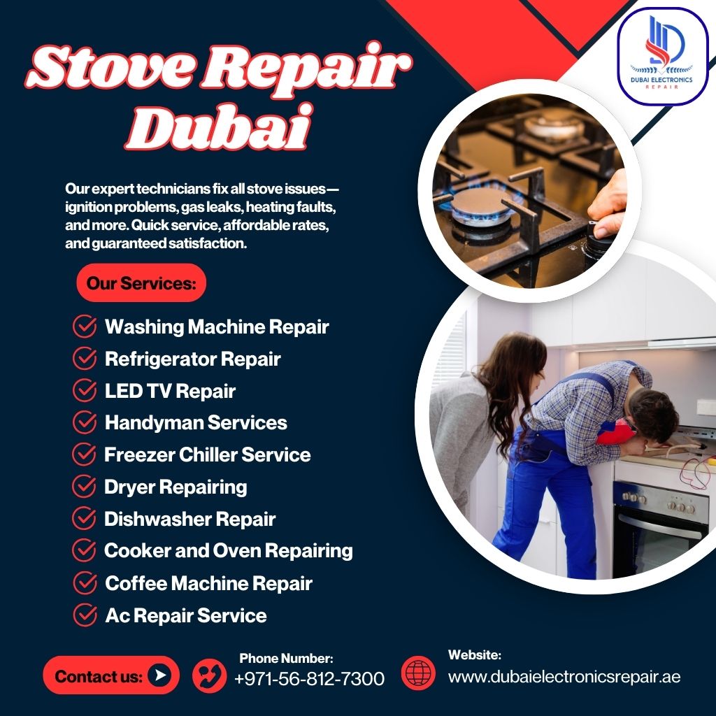 Stove Repair Dubai