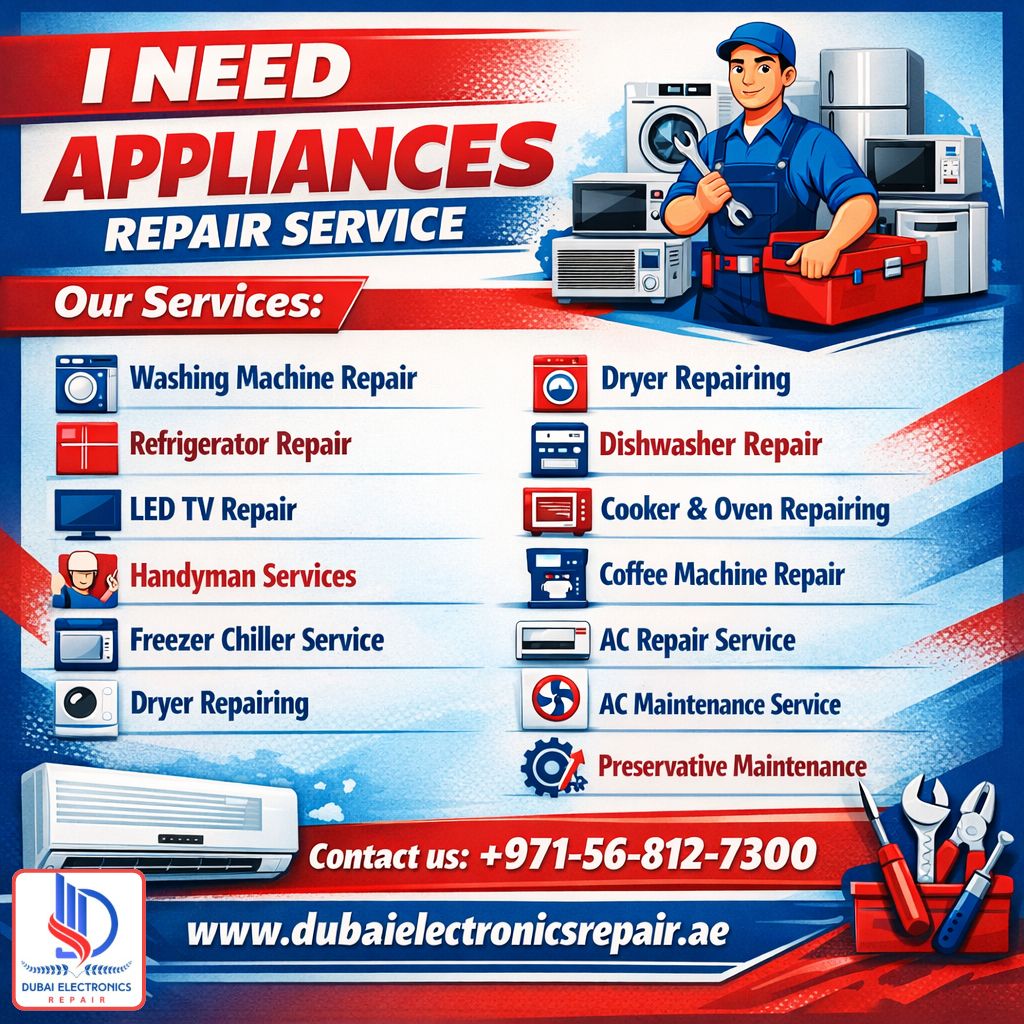 I Need Appliances Repair Service