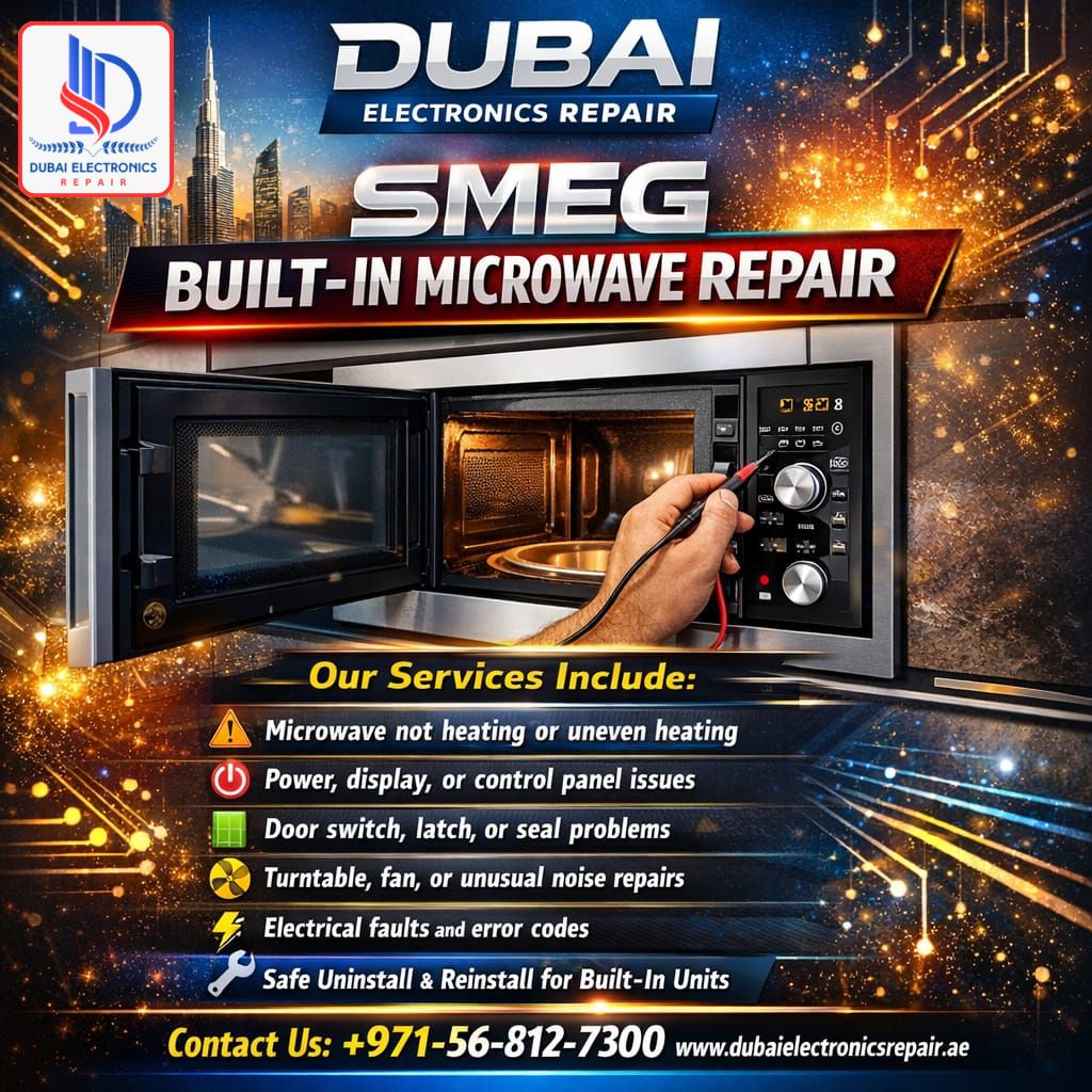 SMEG built-in microwave repair