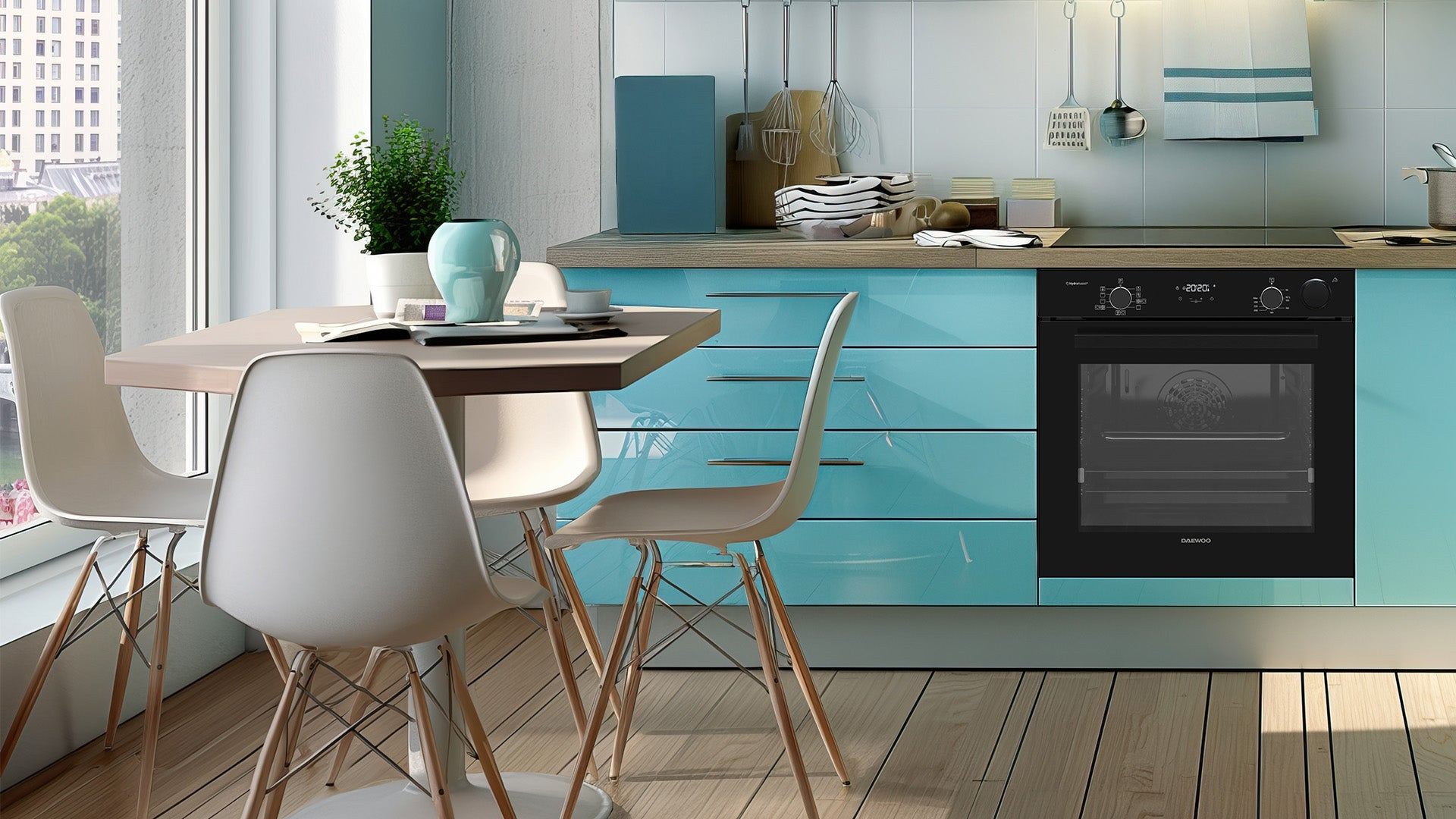 Daewoo cooking range