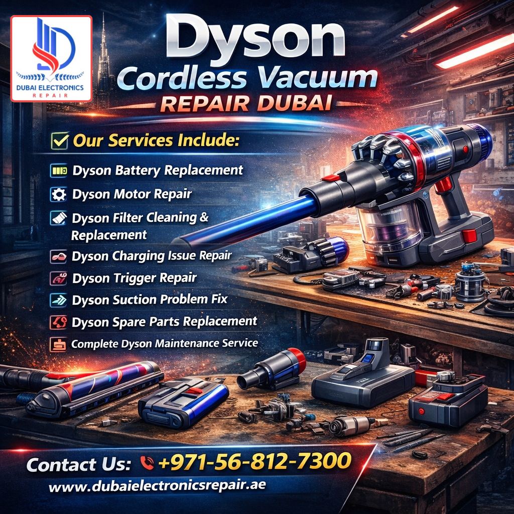 Dyson Cordless Vacuum Repair Dubai