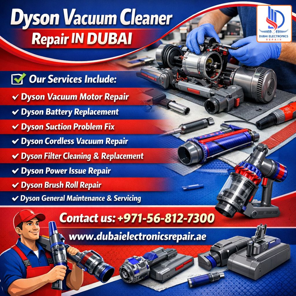 Dyson Vacuum Cleaner Repair in Dubai