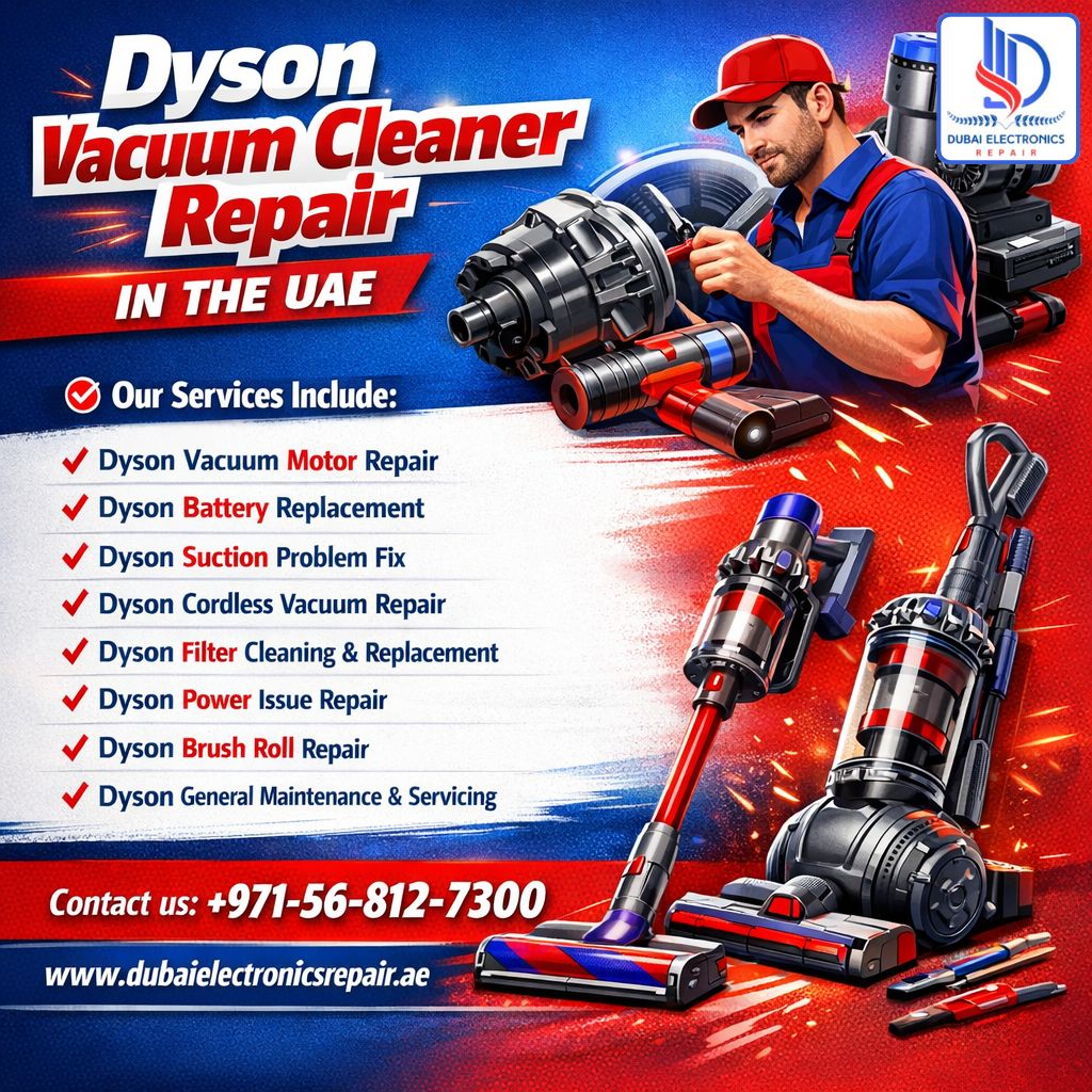 Dyson Vacuum Cleaner Repair in the UAE