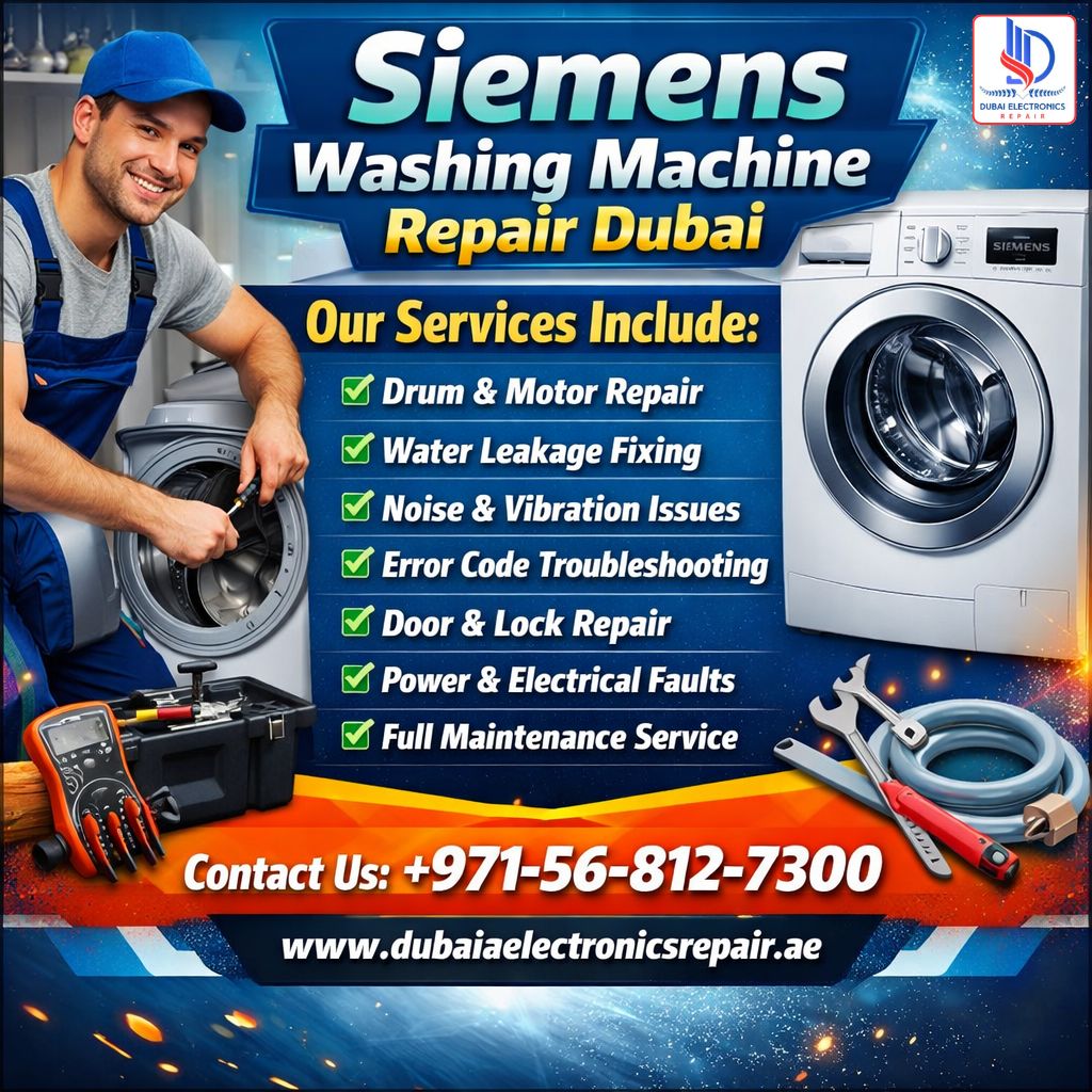 Siemens Washing Machine Repair Dubai