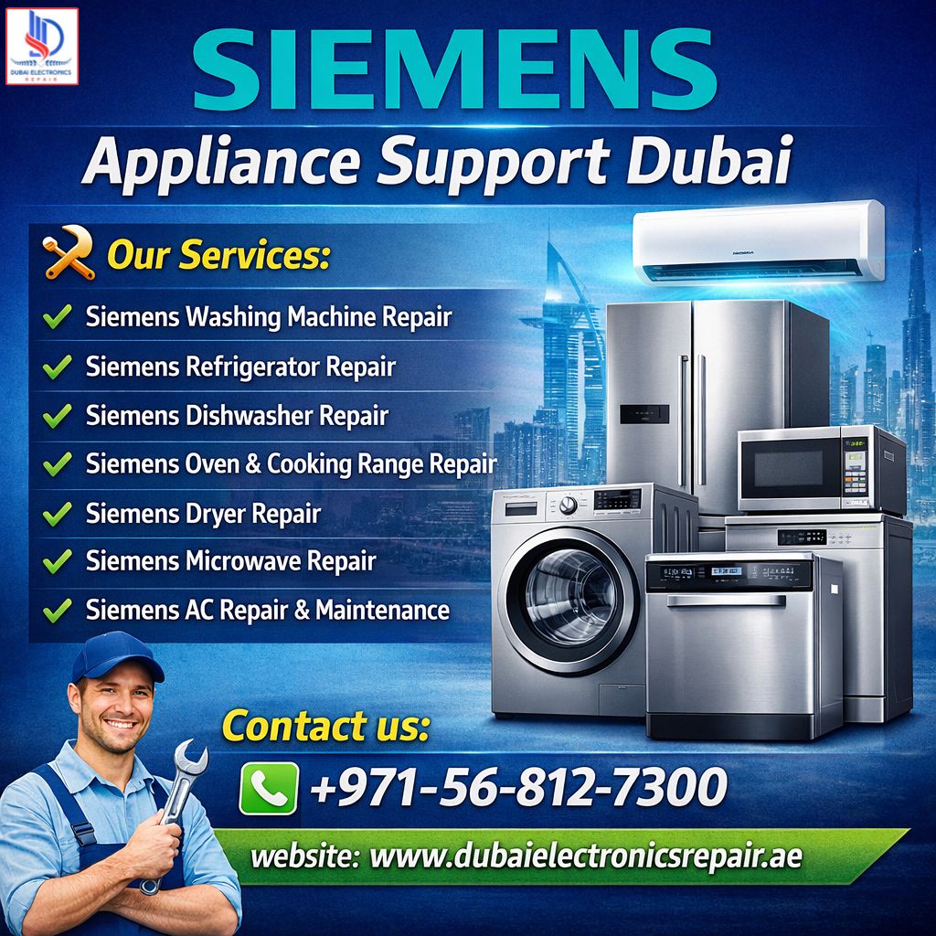 Siemens Appliance Support Dubai