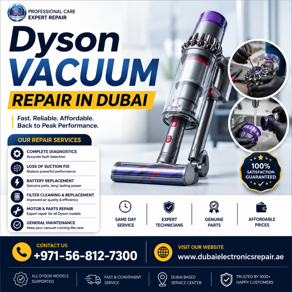 Dyson Vacuum Repair in Dubai