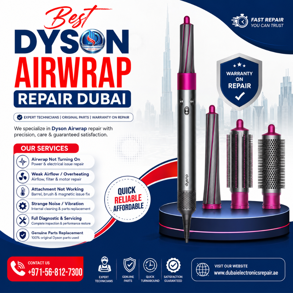 Best Dyson Airwrap Repair Dubai