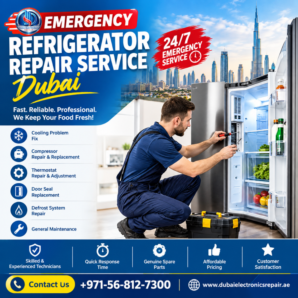 Emergency Refrigerator Repair Service Dubai