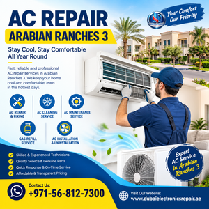 AC Repair Arabian Ranches 3